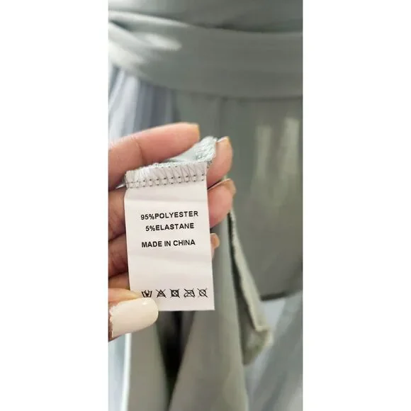 Prom Dress - One Shoulder Sleeveless Mesh | Faeriesty | Size M - Picture 5 of 5